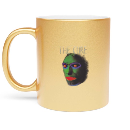 Discover THE CURE Robert Smith goth - new wave 80s - The Cure Metallic Mugs