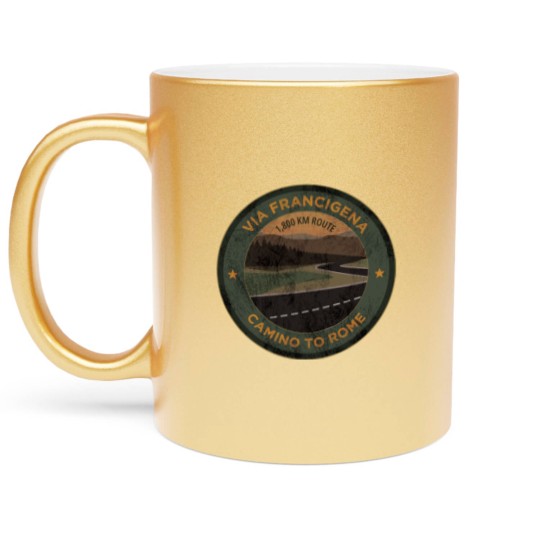 Discover Via Francigena Route in Europe | Active Metallic Mugs