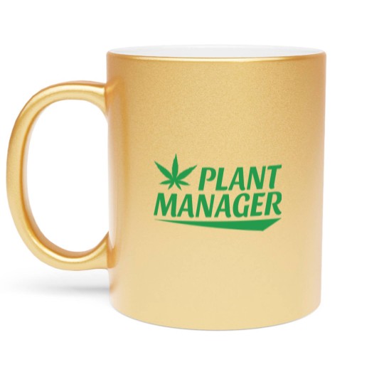 Discover Plant Manager - Plant Manager - Metallic Mugs