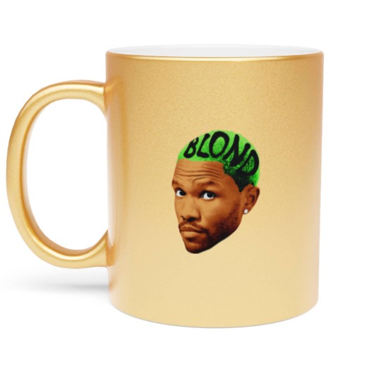 Discover FRANK OCEAN Metallic Mugs,  Rap Metallic Mugs Jumbo Face Album Cover Metallic Mugs