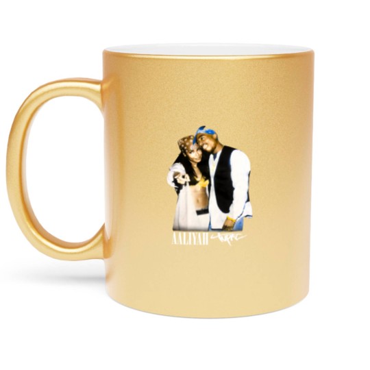 Discover Aaliyah & Tupac Metallic Mugs