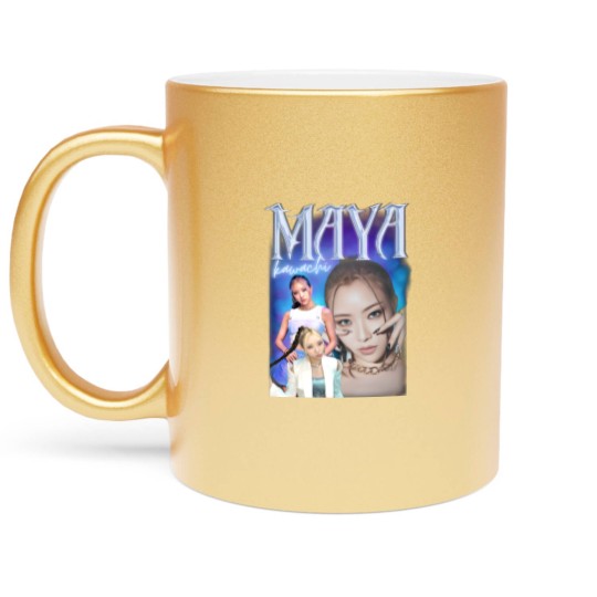 Discover XG Maya Retro graphic 90s Metallic Mugs