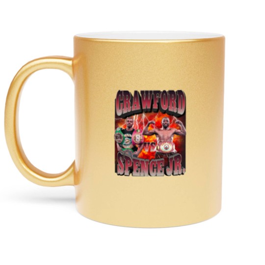 Discover Crawford vs Spence jr Metallic Mugs