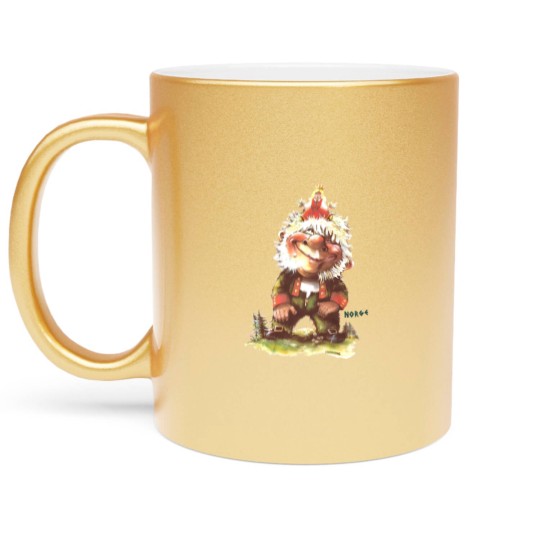 Discover Vintage Henning Troll Norway Metallic Mugs