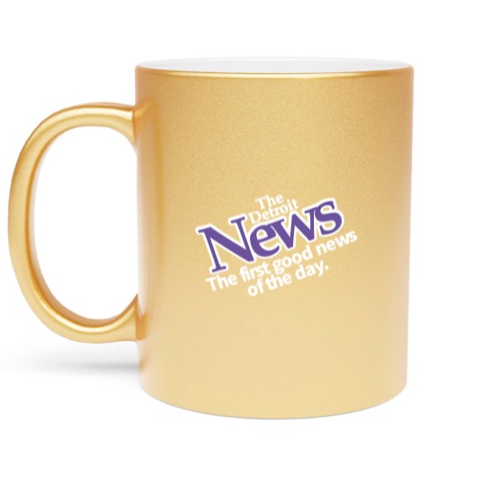 Discover Drew Barrymore Detroit News Metallic Mugs