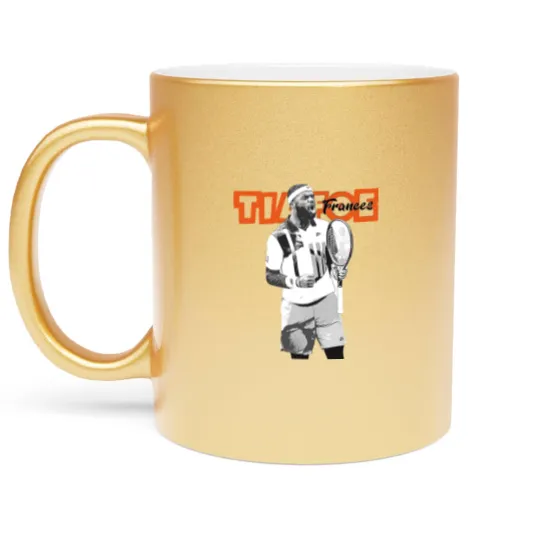 Discover Frances Tiafoe Metallic Mugs, Tennis Frances Tiafoe Metallic Mugs