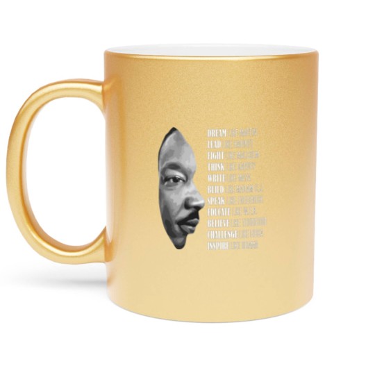 Discover Martine Luther King - MLK Metallic Mugs