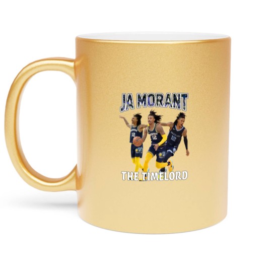 Discover The Timelord Ja Morant Memphis Grizzlies Ja Morant Metallic Mugs, Morant Metallic Mugs, Ja Morant Grizzlies