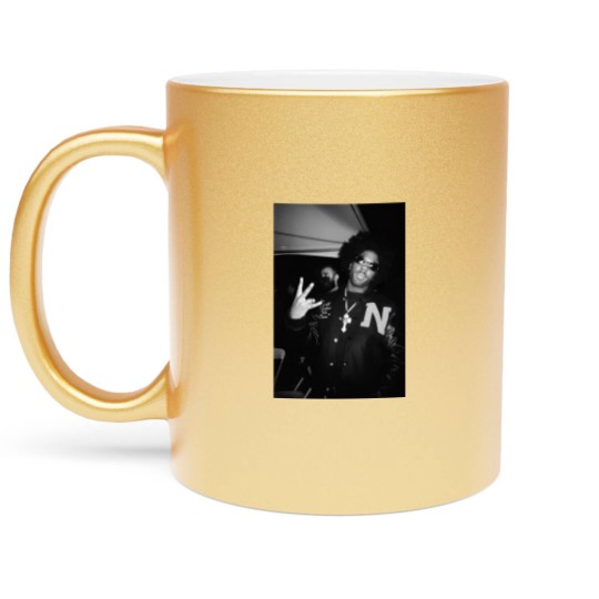 Discover bre fz Vintage Metallic Mugs, bre fz Rapper Metallic Mugs