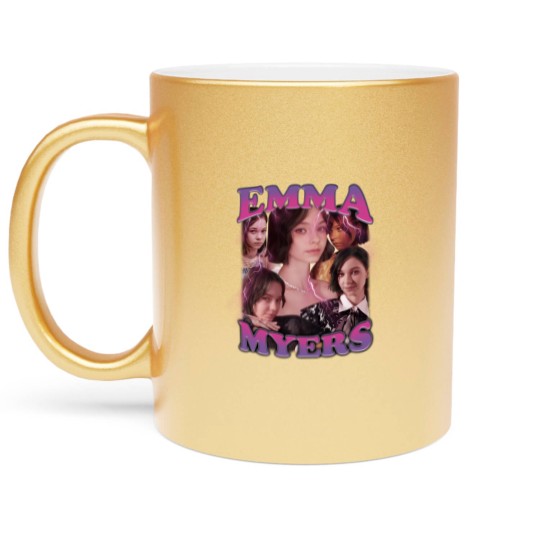 Discover Emma Myers Metallic Mugs Vintage Emma Myers Metallic Mugs Enid Sinclair Metallic Mugs