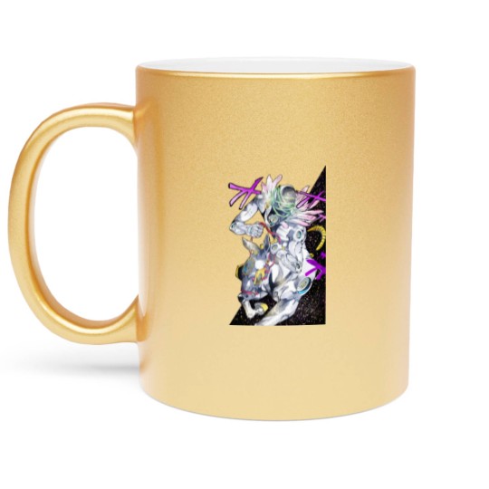 Discover Made in heaven enrico pucci stone ocean part 6 stand Metallic Mugs