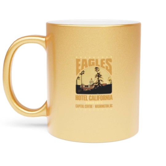 Discover Eagles Hotel California Metallic Mugs