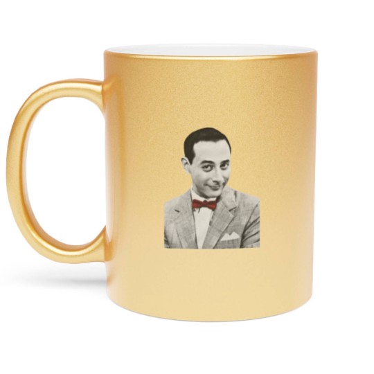 Discover Paul Reubens Pee Wee Herman Metallic Mugs The Pee-wee Herman Show Movie Gift