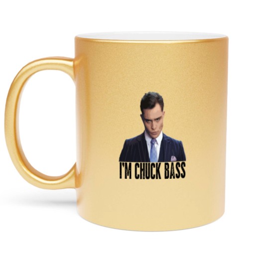 Discover Chuck Bass Unisex Metallic Mugs, Gosip Girl Metallic Mugs