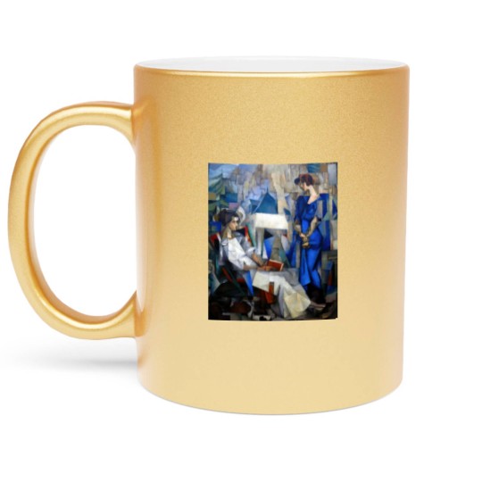 Discover Diego Rivera Two Wo Metallic Mugs