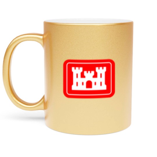 Discover United States Army Corps Of Engineers Dod Patch Metallic Mugs