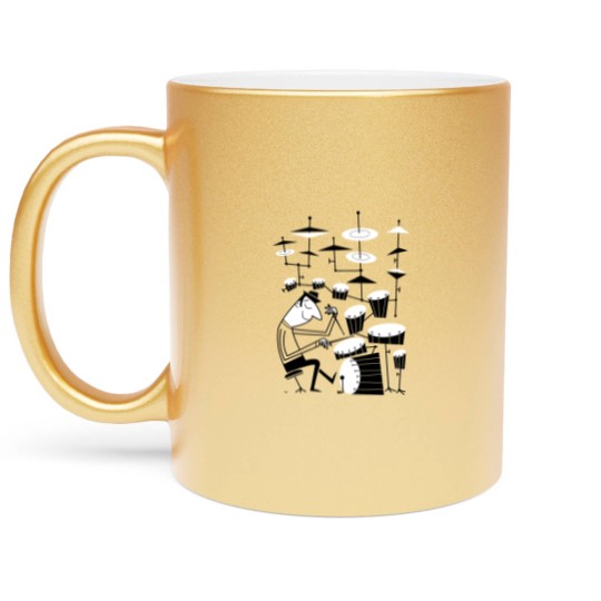 Discover Play that beat | Essential Metallic Mugs