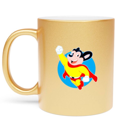 Discover Mighty Mouse - Mighty Mouse - Metallic Mugs