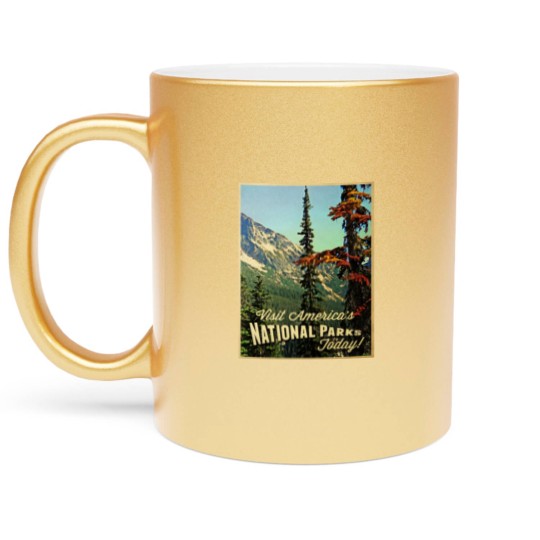Discover America's National Parks Metallic Mugs