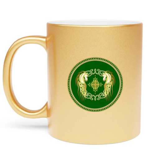 Discover Rohan - Lord Of The Rings - Metallic Mugs