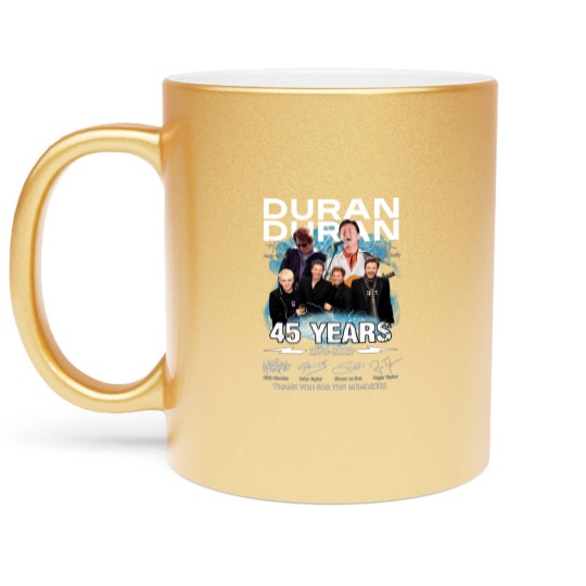 Discover DURAN DURAN Classic Metallic Mugs
