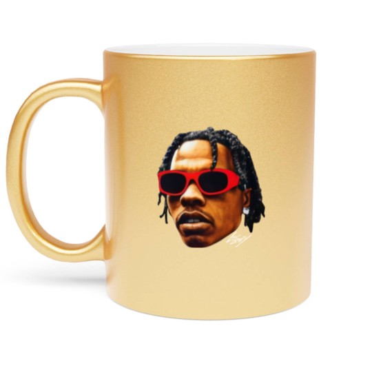 Discover LIL BABY Metallic Mugs, Lil Baby Rap Metallic Mugs Concert Merch