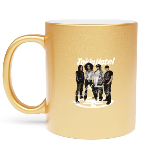 Discover Tokio Hotel Band Music Metallic Mugs, Tokio Hotel Concert 2023 Metallic Mugs