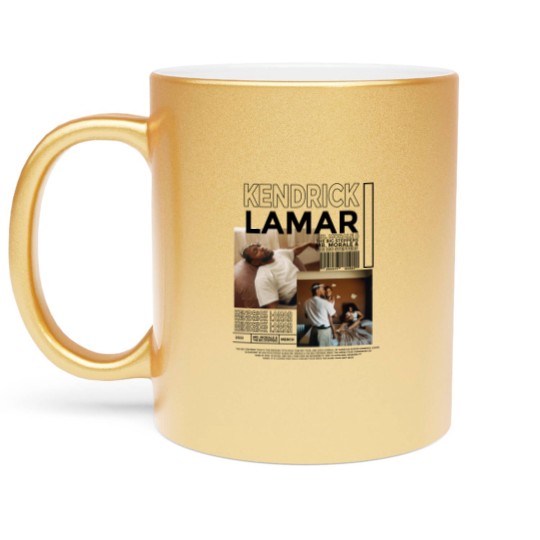 Discover Vintage Style Kendrick Lamar Metallic Mugs, Kendrick Lamar Vintage 90s Metallic Mugs