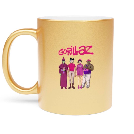 Discover Vintage 90s Gorillaz Metallic Mugs