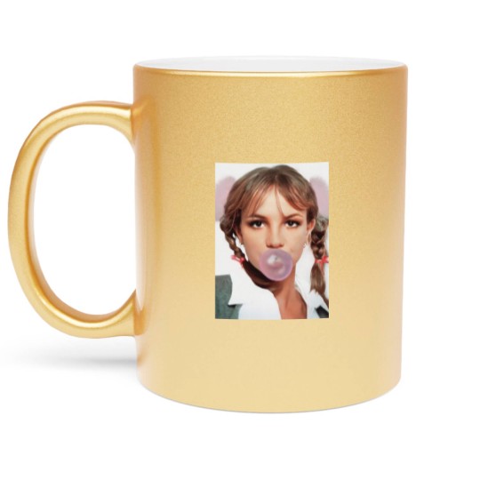 Discover Britney Spears photo Metallic Mugs, Britney Spears Toxic Metallic Mugs