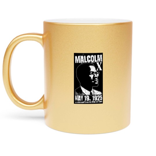 Discover Malcolm X Anniversary Metallic Mugs/