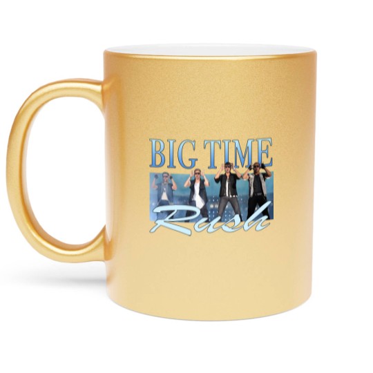 Discover Big Time Rush Retro Vintage Metallic Mugs, Big Time Rush Metallic Mugs