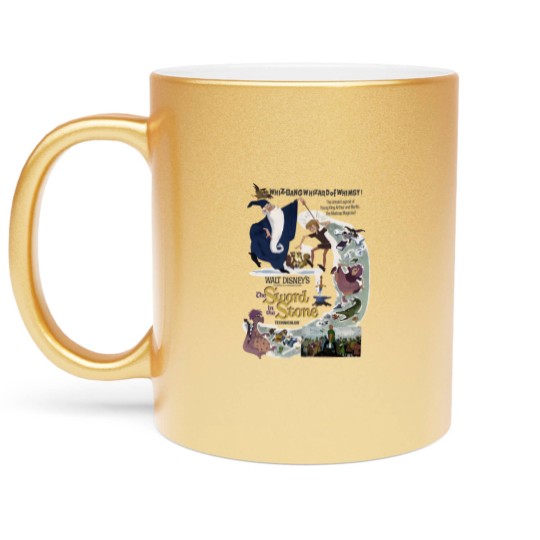 Discover The Sword In The Stone Metallic Mugs