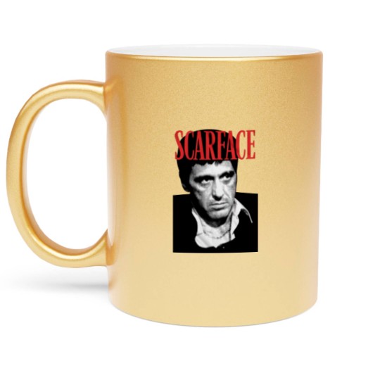 Discover Scarface Tony Montana Movie Metallic Mugs