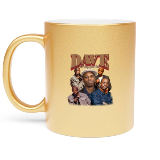 Discover Limited Dave Chappelle Metallic Mugs, Vintage 90s Dave Chappelle Metallic Mugs