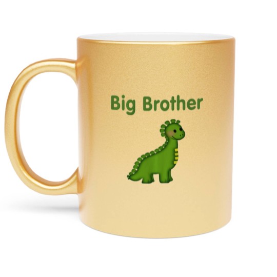 Discover Dino Big Brother Metallic Mugs