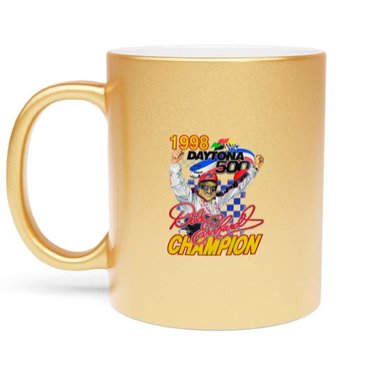 Discover Vintage Dale Earnhardt 1998 Daytona 500 Metallic Mugs, Racing Metallic Mugs, Goodwin Champions Metallic Mugs