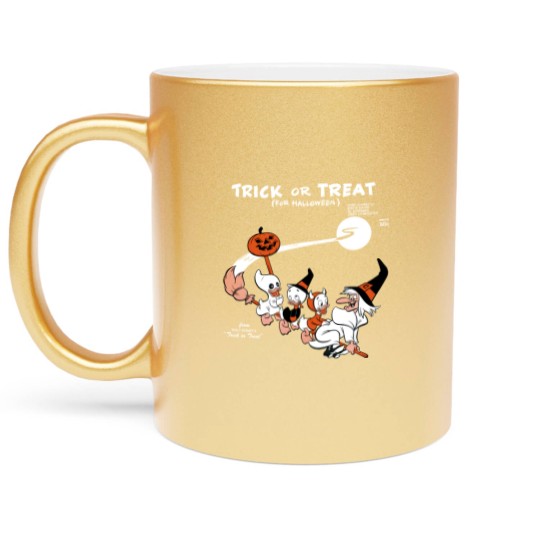 Discover Trick Or Treat Metallic Mugs, Huey Dewey Louie Witch Halloween Metallic Mugs