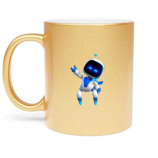 Discover astros playroom game  astrobot Metallic Mugs