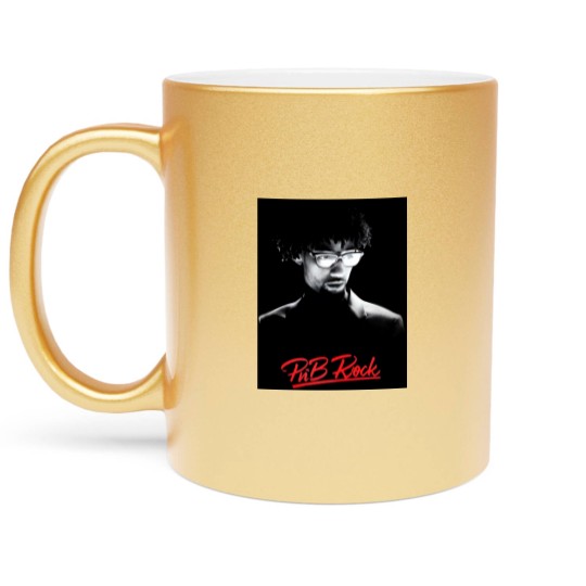Discover Rest in Peace PnB Rock Metallic Mugs, PnB Rock