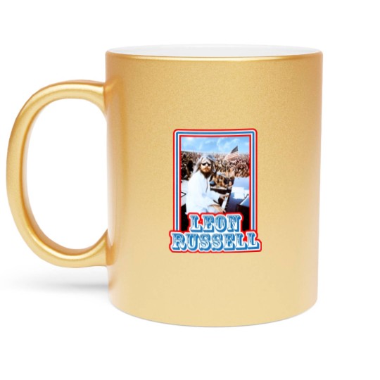 Discover Leon Russell 1972 vintage Classic Metallic Mugs