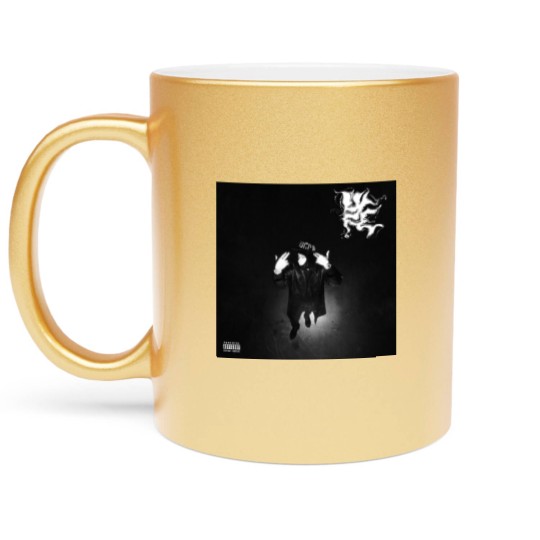 Discover YEAT LYFE Album Cover Metallic Mugs | Yeat 2023 Tour Metallic Mugs, Yeat Concert Festival Metallic Mugs