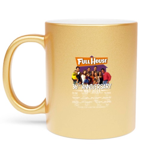 Discover Full House Metallic Mugs, Thank You Metallic Mugs, Jesse And The Rippers Metallic Mugs