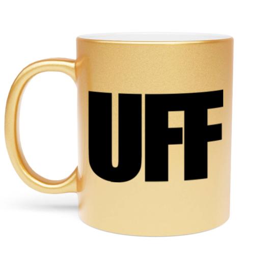 Discover UFF Schwarz Metallic Mugs