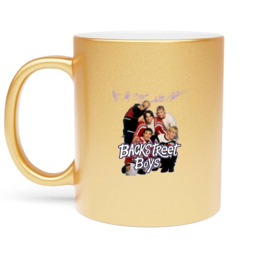 Discover Backstreet Boys Metallic Mugs, Retro Band Metallic Mugs, Old School Boy Band, Rock Band Metallic Mugs
