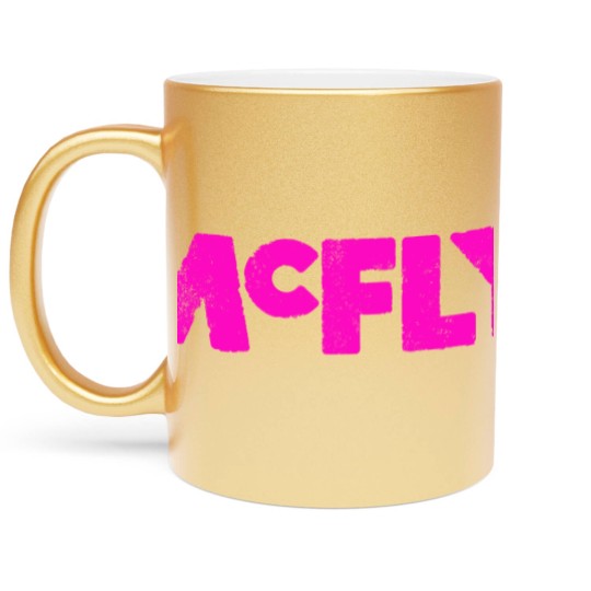 Discover McFly Logo pink Metallic Mugs