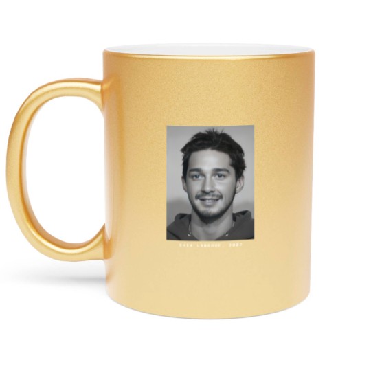 Discover Shia LaBeouf, 2007 Mugshot Metallic Mugs
