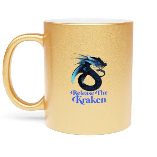 Discover Release the kraken Metallic Mugs