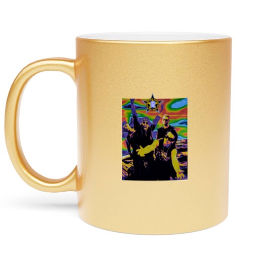 Discover 90s U2 Irish Rock Band Alternative Indie Zooropa Tour 1993 Metallic Mugs