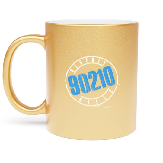Discover vintage 1991 Beverly Hills 90210 Metallic Mugs